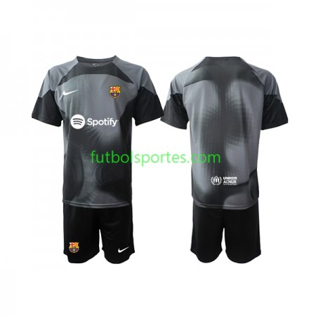 Camiseta FC Barcelona Portero Niño Segunda Equipación 2022/2023